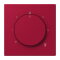Jung Abdeckung für Raumtemperaturregler-Einsätze, Thermoplast lackiert, Serie LS, rouge carmin LC1749BF229