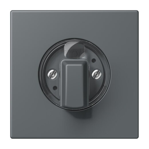 Jung Abdeckung für Drehschalter, Serie LS, gris foncé 31 LC1941202