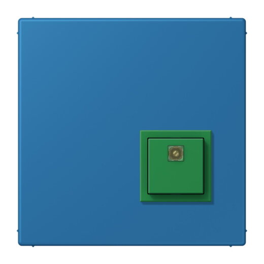 Jung Notrufsystem Abstelltaster, Serie LS, bleu céruléen 31 NRSLC0834AT211