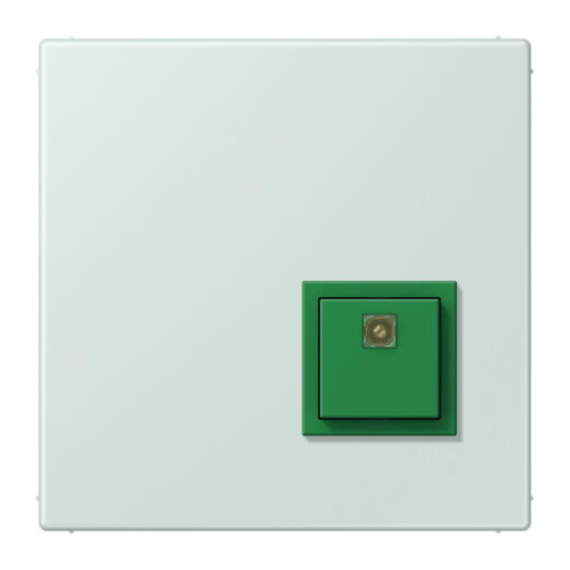 Jung Notrufsystem Abstelltaster, Serie LS, céruléen pale NRSLC0834AT215