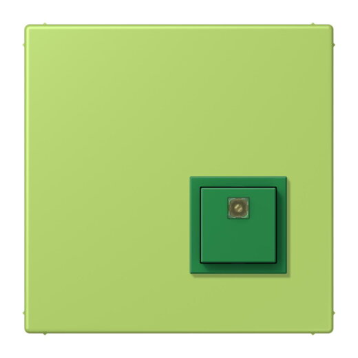 Jung Notrufsystem Abstelltaster, Serie LS, vert clair NRSLC0834AT221