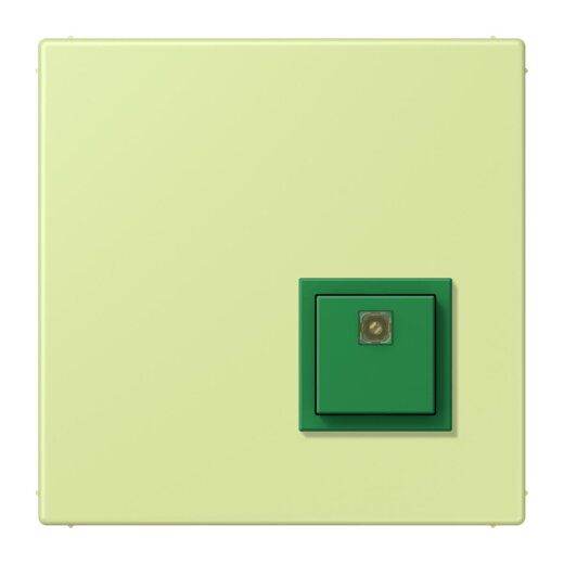 Jung Notrufsystem Abstelltaster, Serie LS, vert jaune clair NRSLC0834AT222