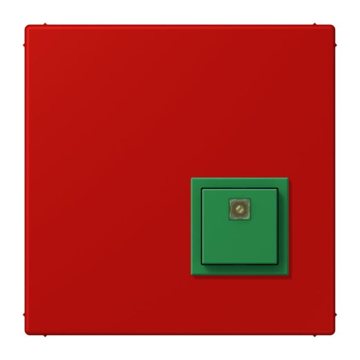 Jung Notrufsystem Abstelltaster, Serie LS, rouge vermillon 31 NRSLC0834AT227
