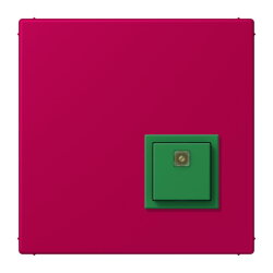 Jung Notrufsystem Abstelltaster, Serie LS, rouge rubia...