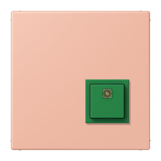 Jung Notrufsystem Abstelltaster, Serie LS, rose clair NRSLC0834AT231