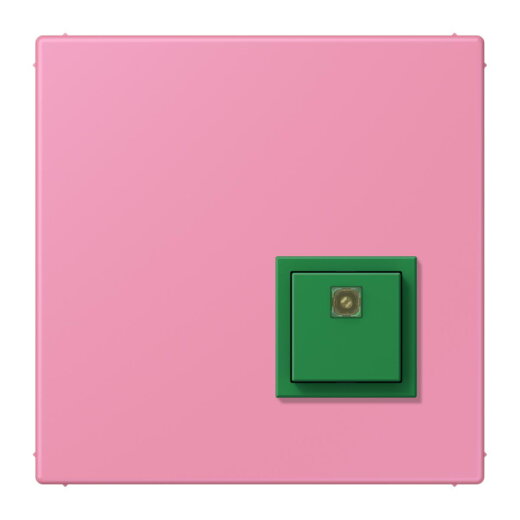 Jung Notrufsystem Abstelltaster, Serie LS, rose vif NRSLC0834AT246