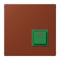 Jung Notrufsystem Abstelltaster, Serie LS, terre sienne...