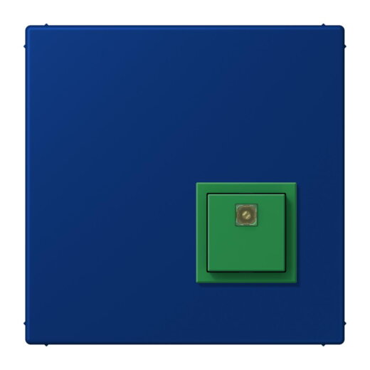 Jung Notrufsystem Abstelltaster, Serie LS, bleu outremer foncé NRSLC0834AT261