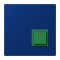Jung Notrufsystem Abstelltaster, Serie LS, bleu outremer foncé NRSLC0834AT261