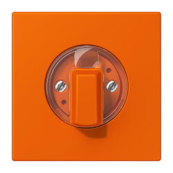 Jung Abdeckung für Drehschalter, Serie LS, orange...