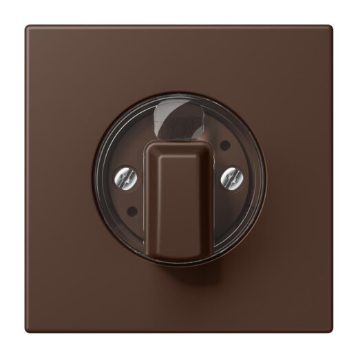 Jung Abdeckung für Drehschalter, Serie LS, terre dombre br?lée 31 LC1941239