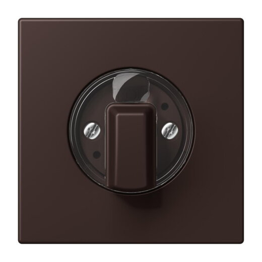 Jung Abdeckung für Drehschalter, Serie LS, terre d?ombre br?lée 59 LC1941252