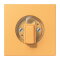 Jung Abdeckung für Drehschalter, Serie LS, ocre jaune clair LC1941254