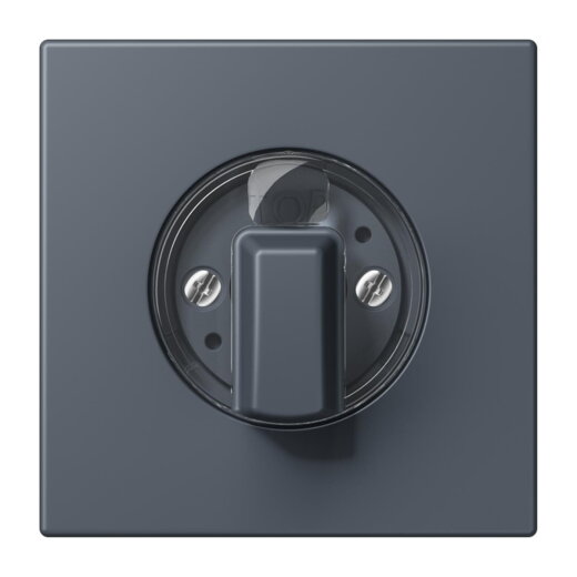 Jung Abdeckung für Drehschalter, Serie LS, gris fonce 59 LC1941262