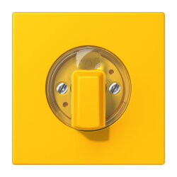 Jung Abdeckung für Drehschalter, Serie LS, le jaune...