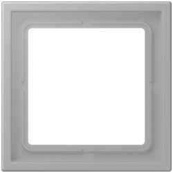 Jung Rahmen, 1-fach, LS ZERO, gris moyen LCZ981BF204