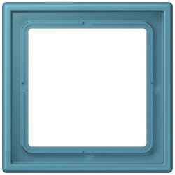 Jung Rahmen, 1-fach, LS 990, céruléen...