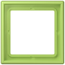 Jung Rahmen, 1-fach, LS 990, vert clair LC981221