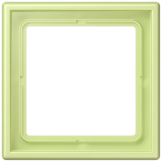 Jung Rahmen, 1-fach, LS 990, vert jaune clair LC981222