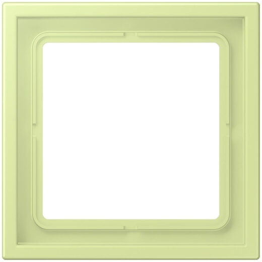 Jung Rahmen, 1-fach, LS ZERO, vert jaune clair LCZ981BF222