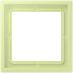 Jung Rahmen, 1-fach, LS ZERO, vert jaune clair...