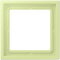Jung Rahmen, 1-fach, LS ZERO, vert jaune clair LCZ981BF222