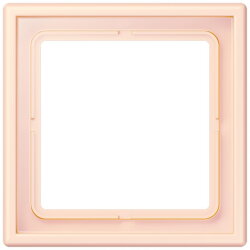 Jung Rahmen, 1-fach, LS 990, orange pâle LC981226