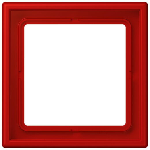 Jung Rahmen, 1-fach, LS 990, rouge vermillon 31 LC981227