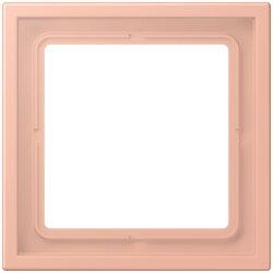 Jung Rahmen, 1-fach, LS ZERO, rose clair LCZ981BF231