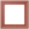 Jung Rahmen, 1-fach, LS 990, terre sienne brique LC981236