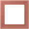 Jung Rahmen, 1-fach, LS ZERO, terre sienne brique LCZ981BF236