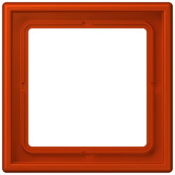 Jung Rahmen, 1-fach, LS 990, rouge vermillon 59...