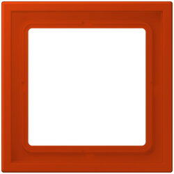 Jung Rahmen, 1-fach, LS ZERO, rouge vermillon 59...