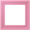 Jung Rahmen, 1-fach, LS ZERO, rose vif LCZ981BF246