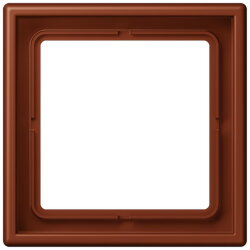 Jung Rahmen, 1-fach, LS 990, terre sienne...