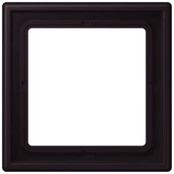 Jung Rahmen, 1-fach, LS 990, noir divoire LC981248