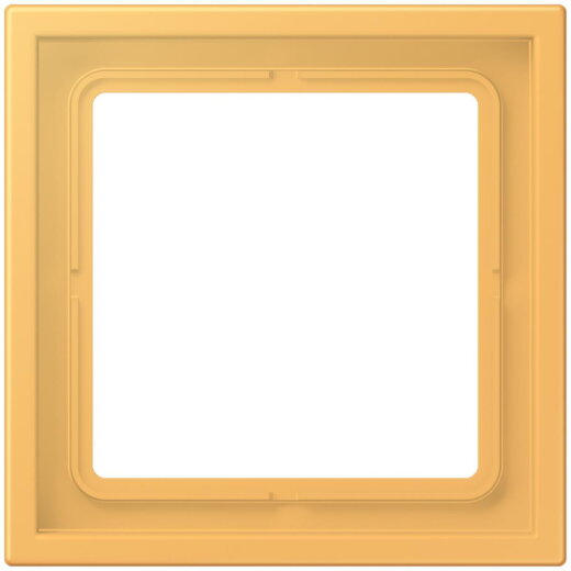 Jung Rahmen, 1-fach, LS ZERO, ocre jaune clair LCZ981BF254