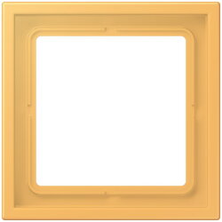 Jung Rahmen, 1-fach, LS ZERO, ocre jaune clair...