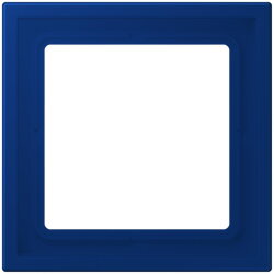 Jung Rahmen, 1-fach, LS ZERO, bleu outremer...
