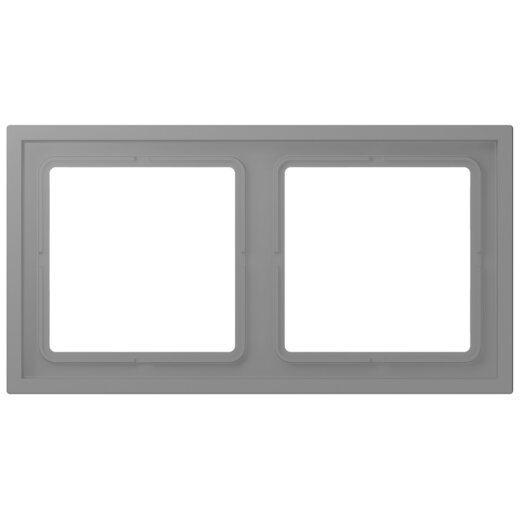 Jung Rahmen, 2-fach, LS ZERO, gris 31 LCZ982BF203