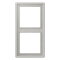 Jung Rahmen, 2-fach, LS 990, gris clair 31 LC982205