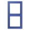 Jung Rahmen, 2-fach, LS 990, bleu outremer 31 LC982206