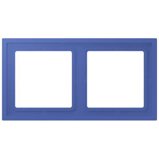 Jung Rahmen, 2-fach, LS ZERO, bleu outremer 31 LCZ982BF206