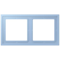 Jung Rahmen, 2-fach, LS ZERO, outremer moyen...