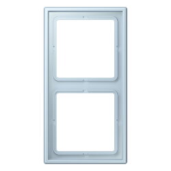 Jung Rahmen, 2-fach, LS 990, outremerclair LC982208