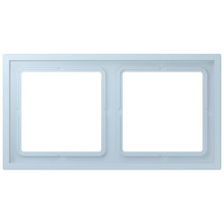 Jung Rahmen, 2-fach, LS ZERO, outremerclair LCZ982BF208