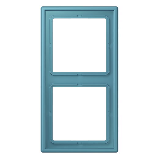 Jung Rahmen, 2-fach, LS 990, céruléen vif LC982212