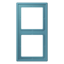 Jung Rahmen, 2-fach, LS 990, céruléen...