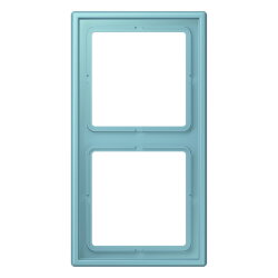 Jung Rahmen, 2-fach, LS 990, céruléen...