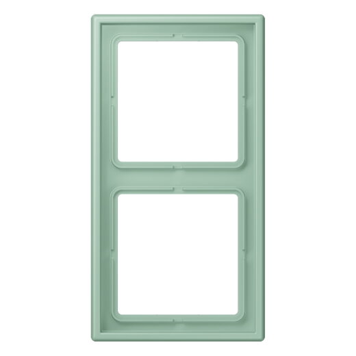 Jung Rahmen, 2-fach, LS 990, vert anglais clair LC982217